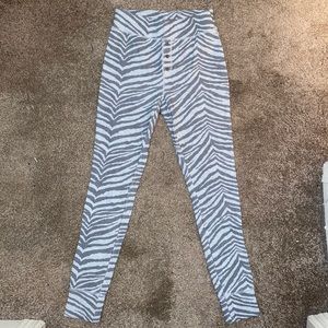 Aerie Sleepwear Zebra Button Front NWT